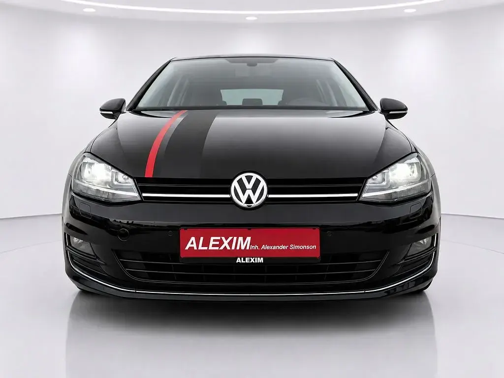 Gebraucht VW Golf VII LOUNGE 110 PS (80 kW) 2015 Schwarz Limousine