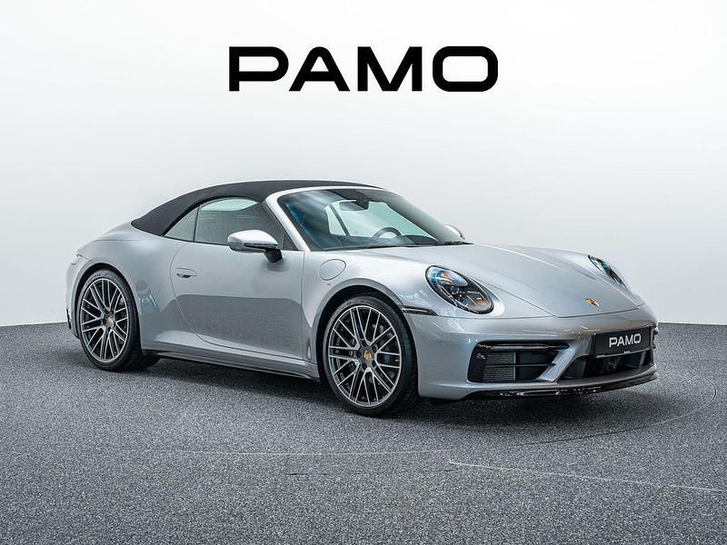 Silber Gebraucht 2023 Porsche 911 Carrera Cabriolet Cabrio | 127.900 € (Guter Preis) - Bild 1/4