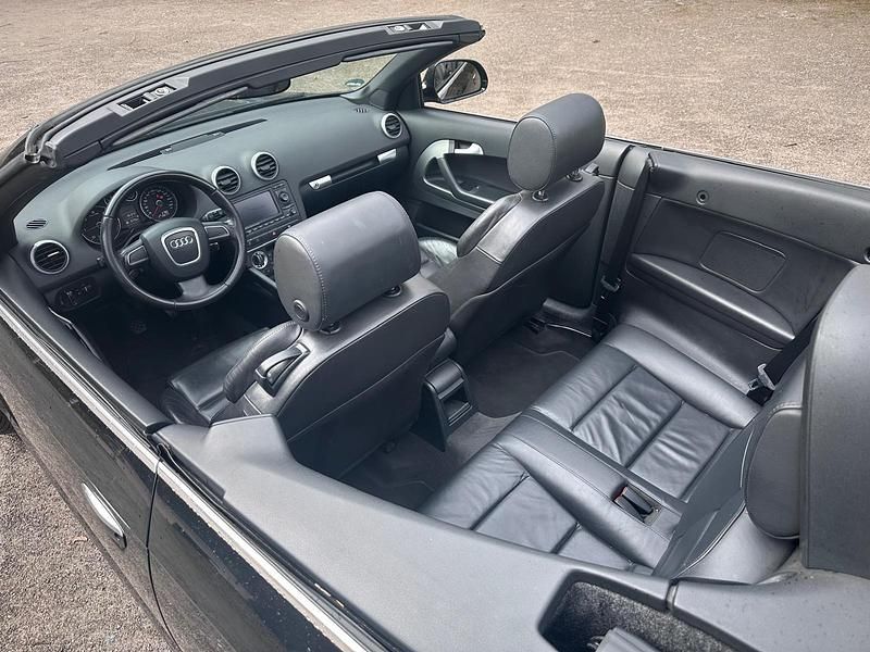 Gebraucht Audi A3 Cabriolet S-Line 105 PS (77 kW) 2009 Schwarz Cabrio