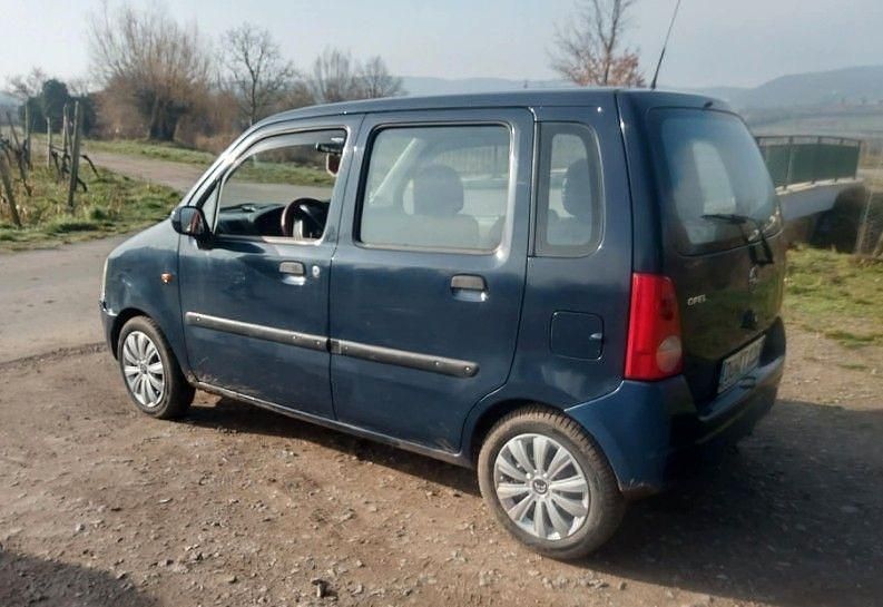 Gebraucht Opel Agila 58 PS (42 kW) 2001 Blau Van / Kleinbus