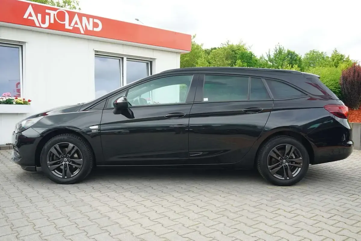 Gebraucht Opel Astra 110 PS (80 kW) 2020 Schwarz Kombi