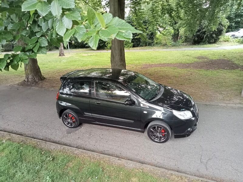Schwarz Gebraucht 2011 Chevrolet Aveo Kleinwagen | 2.999 € - Bild 1/4