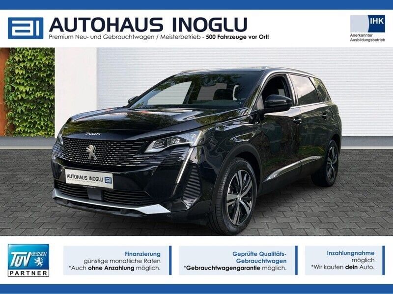 Lackierung schwarz perla nera/ Gebraucht 2022 Peugeot 5008 GT Van / Kleinbus | 27.980 € (Fairer Preis) - Bild 1/4