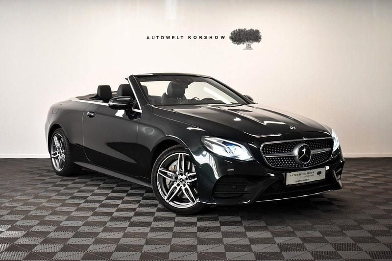 Grün Gebraucht 2019 Mercedes E450 AMG line Cabrio | 42.500 € (Fairer Preis) - Bild 1/3
