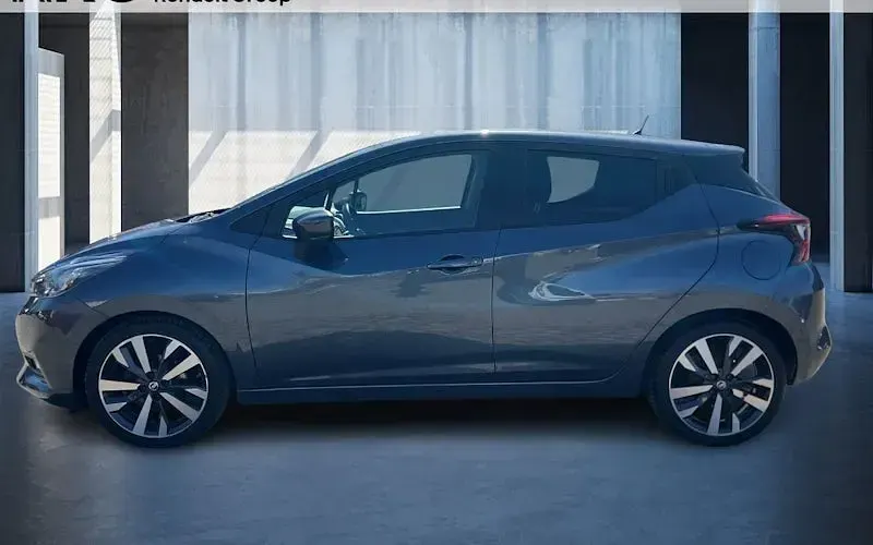 Gebraucht Nissan Micra Tekna 90 PS (66 kW) 2018 Grau Kleinwagen