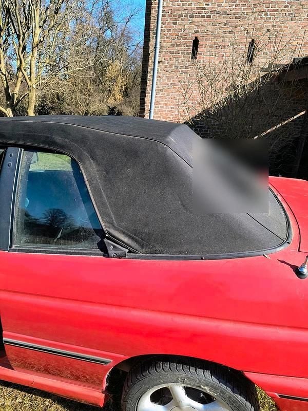 Gebraucht Ford Escort Cabriolet 105 PS (77 kW) 1991 Rot Cabrio