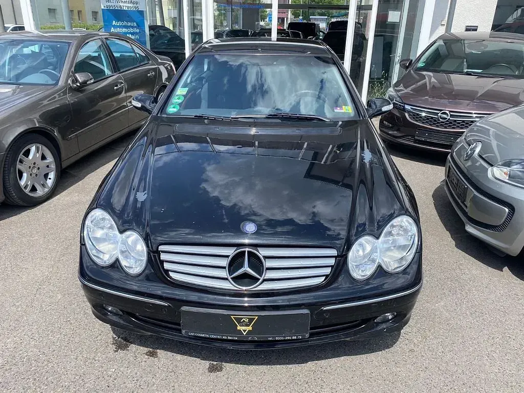 Gebraucht Mercedes CLK200 163 PS (119 kW) 2003 Schwarz Coupé