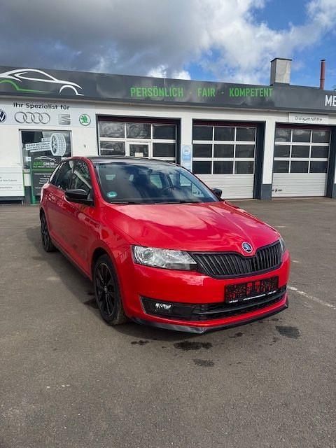 Gebraucht Skoda Rapid Monte Carlo 110 PS (80 kW) 2016 Rot Kleinwagen