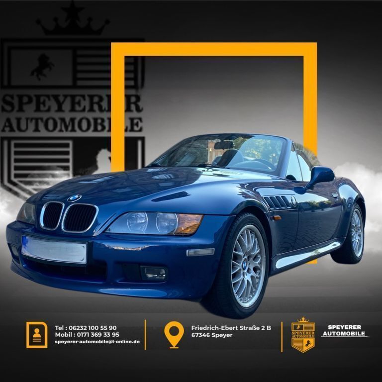 Blau Gebraucht 2000 BMW Z3 Sport Line Cabrio | 5.555 € (Guter Preis) - Bild 1/3