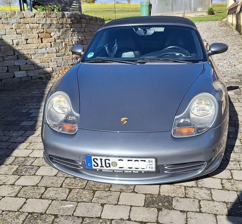 Gebraucht Porsche Boxster 228 PS (167 kW) 2003 Grau Cabrio