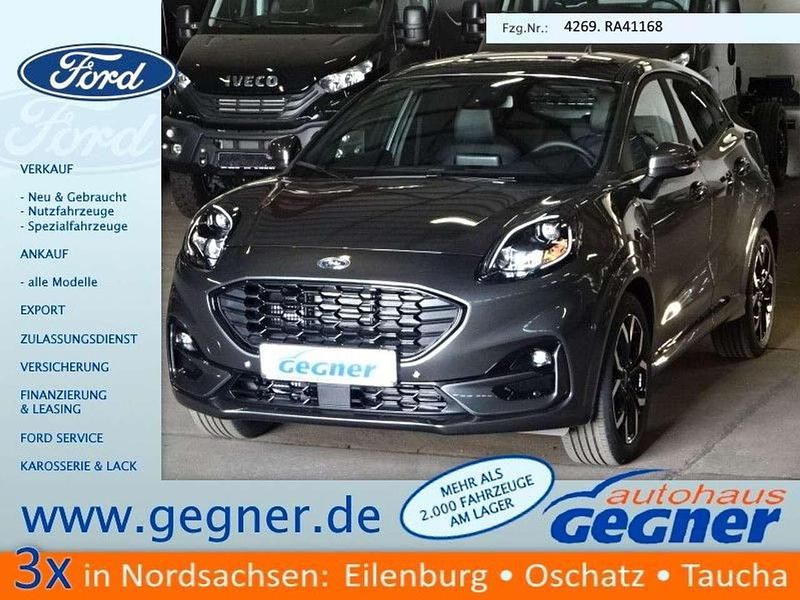 Magnetic grau metallic Gebraucht 2024 Ford Puma ST-Line X SUV | 22.740 € (Superpreis) - Bild 1/4