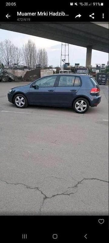 Blau Gebraucht 2011 VW Golf VI Style Limousine | 4.000 € (Guter Preis) - Bild 1/4