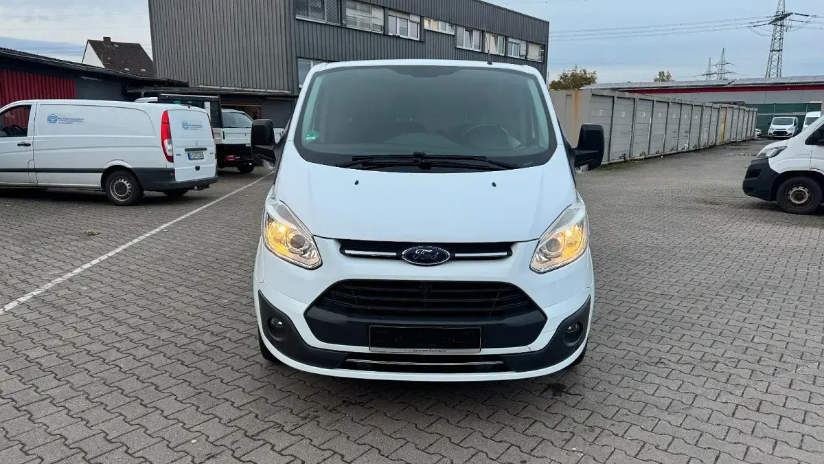 Occasion Ford Transit Custom Trend 105 ch (77 kW) 2017 Blanc Monospace
