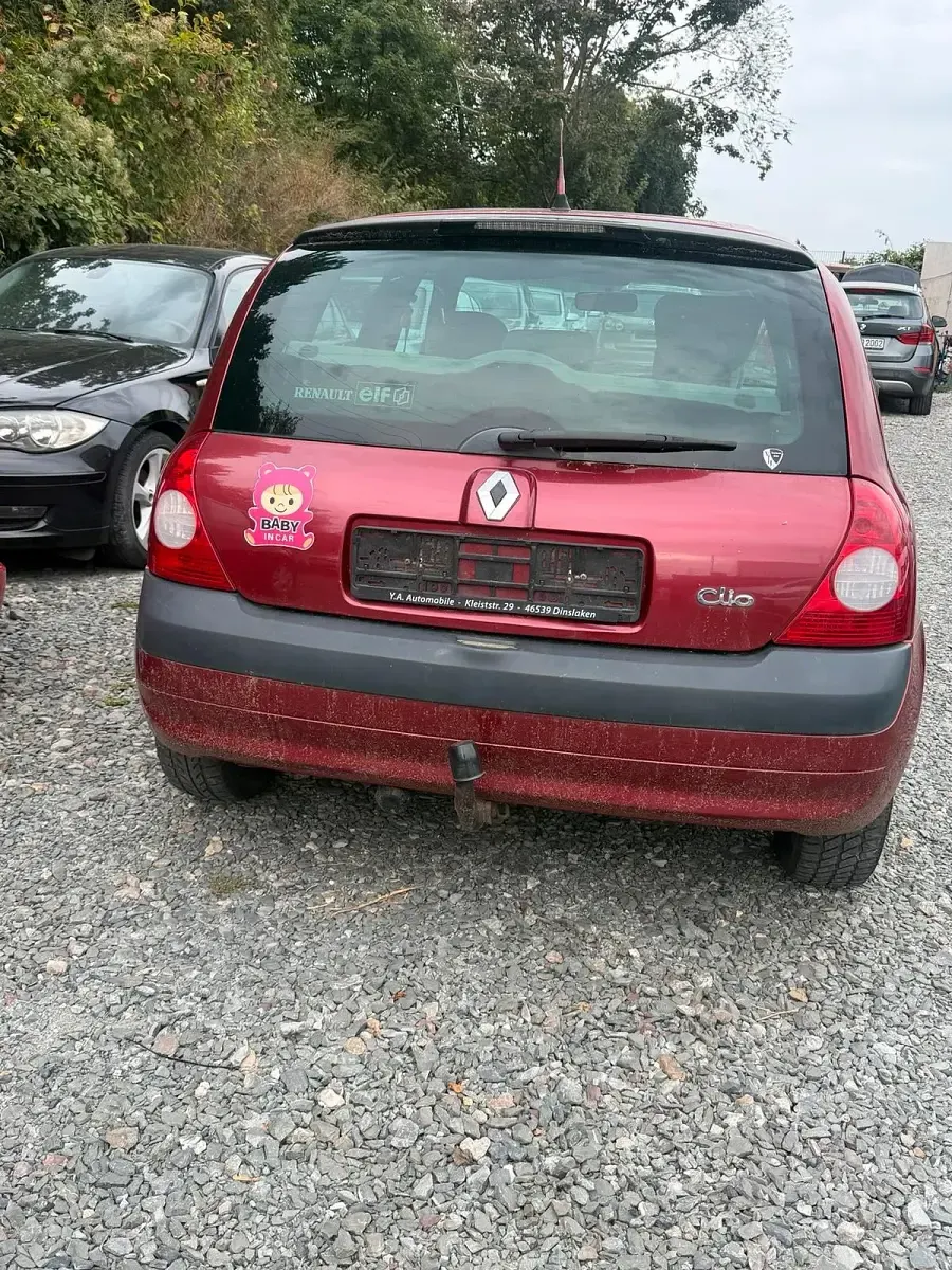 Gebraucht Renault Clio 97 PS (71 kW) 2001 Rot Kleinwagen