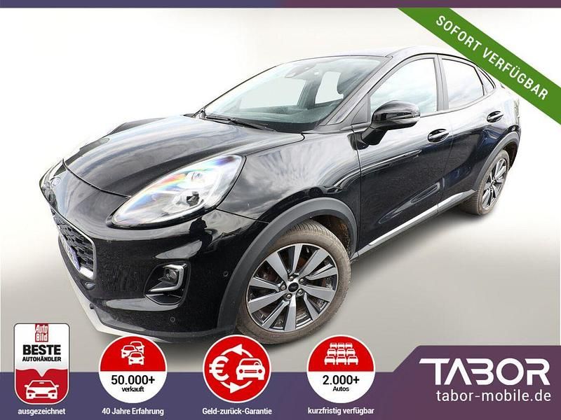 Schwarz Gebraucht 2021 Ford Puma Gen-E Titanium X SUV | 14.488 € (Superpreis) - Bild 1/4