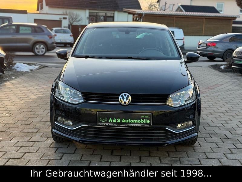 Gebraucht VW Polo LOUNGE 110 PS (80 kW) 2015 Schwarz Kleinwagen