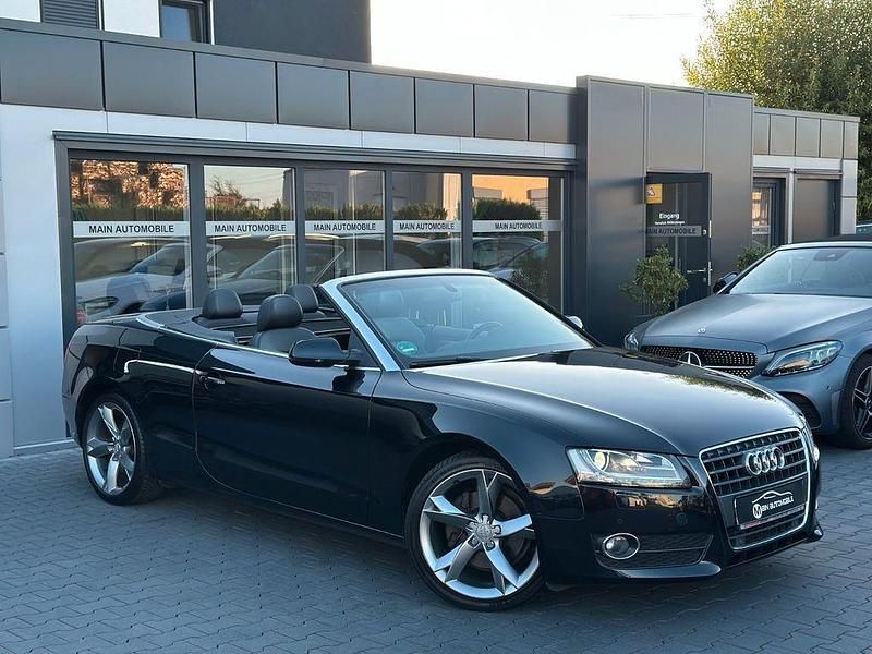 Schwarz Gebraucht 2010 Audi A5 Cabriolet Sport Cabrio | 9.890 € (Superpreis) - Bild 1/4