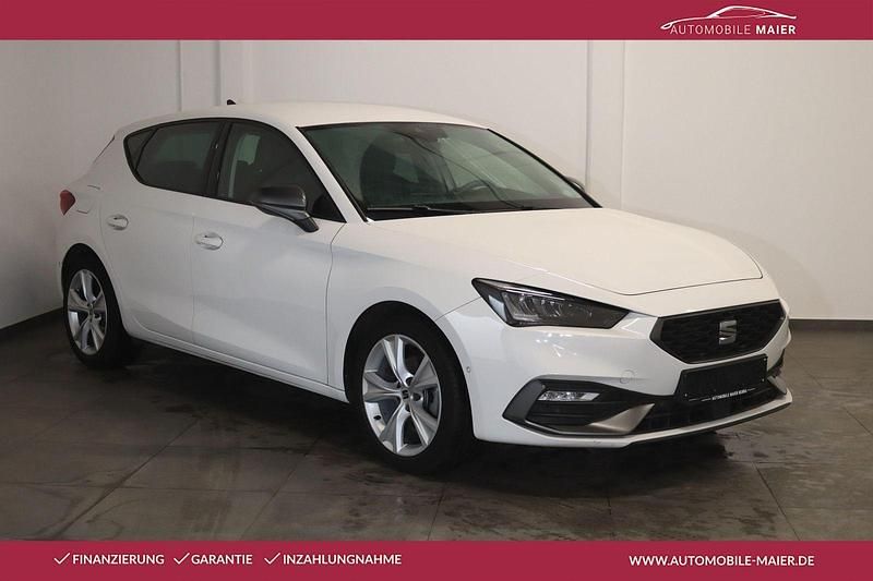 Gebraucht Seat Leon FR-Line 150 PS (110 kW) 2023 Weiß Limousine