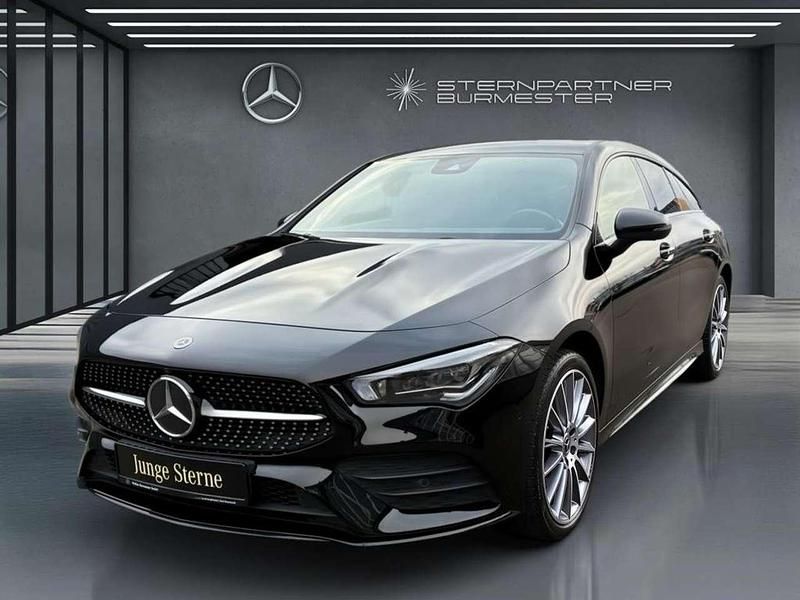Schwarz Gebraucht 2020 Mercedes CLA250e Shooting Brake AMG Kombi | 26.690 € (Fairer Preis) - Bild 1/4
