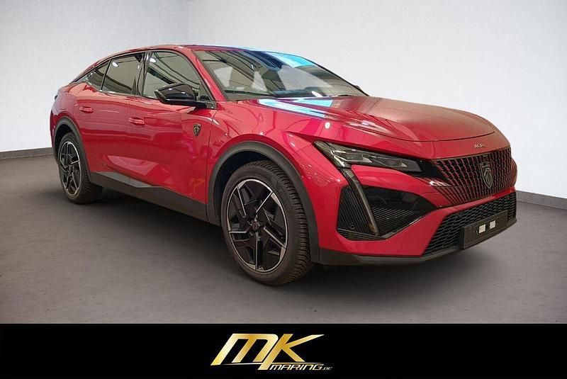 Elixir rot metallic (metallic) Gebraucht 2024 Peugeot 408 GT GTi Limousine | 25.790 € - Bild 1/4