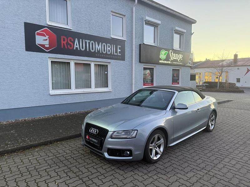 Silber Gebraucht 2010 Audi A5 Cabriolet S-Line Cabrio | 8.900 € (Fairer Preis) - Bild 1/4