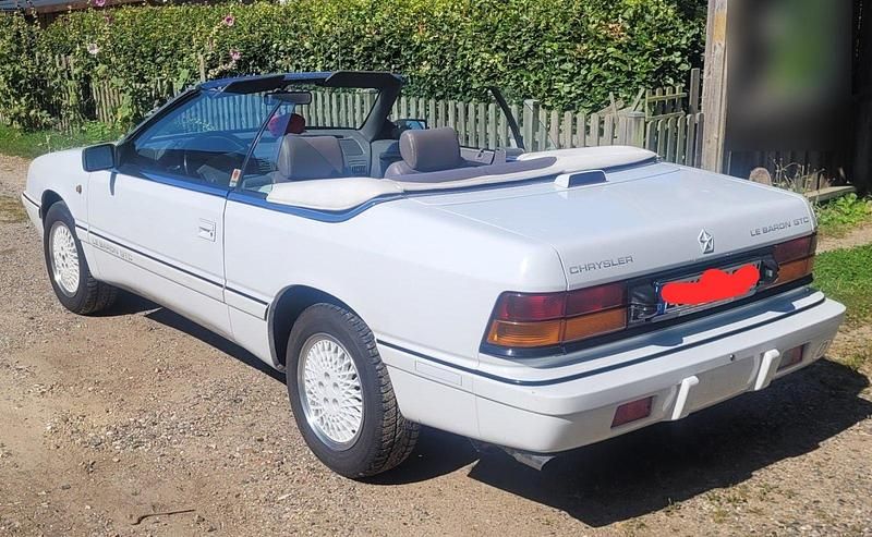 Weiß Gebraucht 1992 Chrysler Le Baron Cabrio | 2.650 € - Bild 1/4
