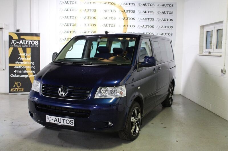 Shadowblue metallic Gebraucht 2004 VW T5 Van | 15.990 € (Teuer) - Bild 1/4