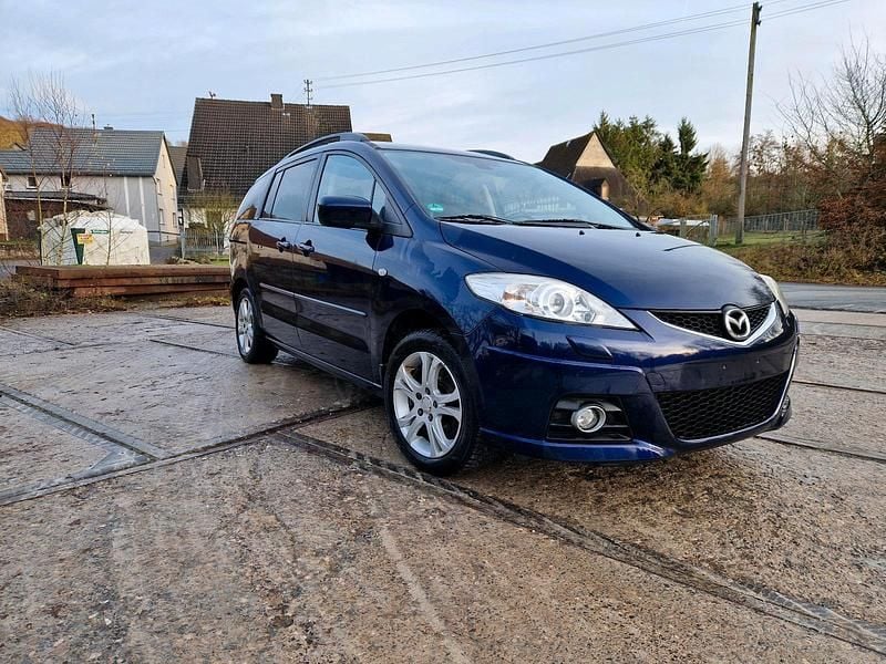 Gebraucht Mazda 5 140 PS (102 kW) 2008 Blau Van / Kleinbus