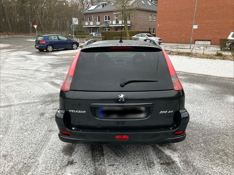 Gebraucht Peugeot 206 75 PS (55 kW) 2007 Schwarz Kombi
