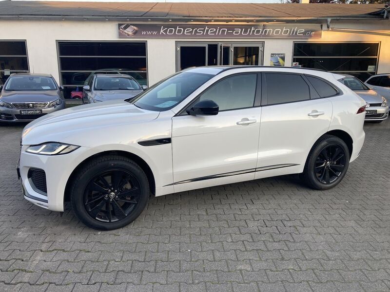 Weiß weiss metallic Gebraucht 2024 Jaguar F-Pace R-Dynamic SUV | 49.500 € (Superpreis) - Bild 1/4