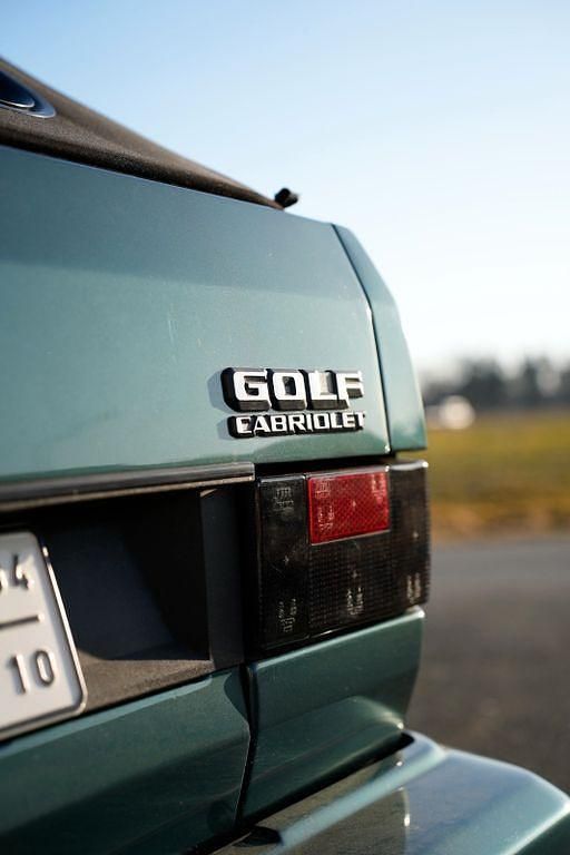 Gebraucht VW Golf Cabriolet 98 PS (72 kW) 1990 Grün Cabrio