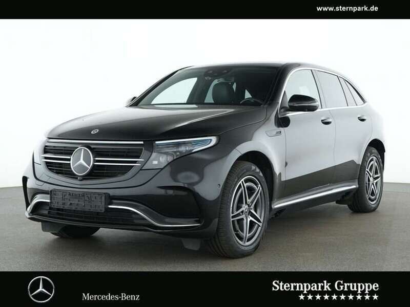 Lack obsidianschwarz Gebraucht 2023 Mercedes EQC400 AMG SUV | 42.790 € (Fairer Preis) - Bild 1/4