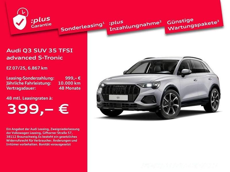 Gebraucht Audi Q3 Advanced 150 PS (110 kW) 2025 Silber SUV