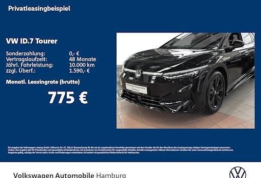 Neu VW ID.7 Pro 210 kW (286 PS) 2026 Schwarz Kombi