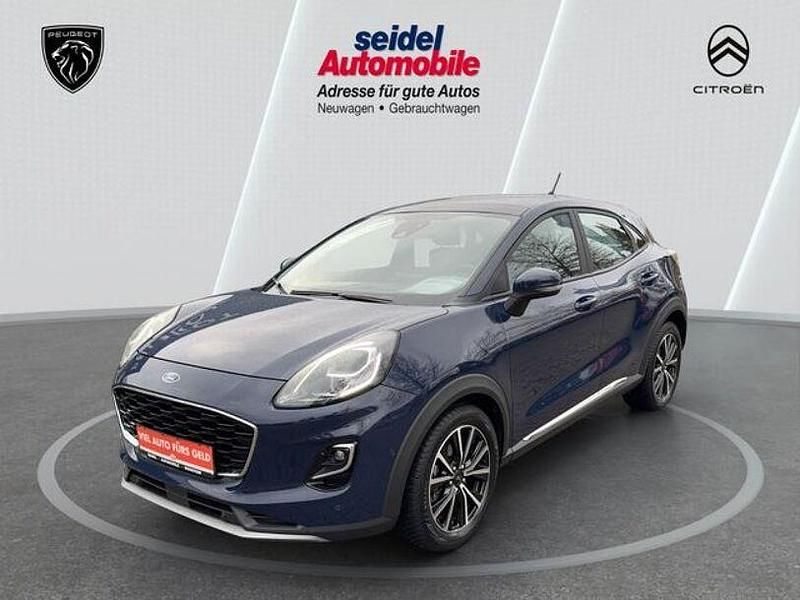 Blau Gebraucht 2020 Ford Puma Gen-E Limousine | 18.885 € (Fairer Preis) - Bild 1/4