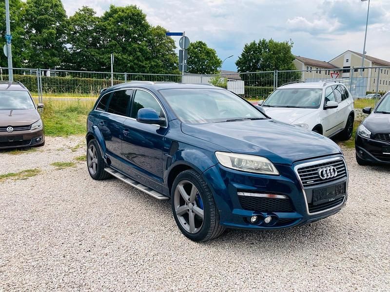 Blau Gebraucht 2007 Audi Q7 S-Line SUV | 9.500 € (Superpreis) - Bild 1/4