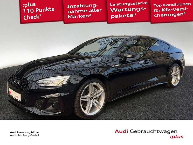 Gebraucht Audi A5 S-Line 265 PS (194 kW) 2023 Mythosschwarz metallic Coupé