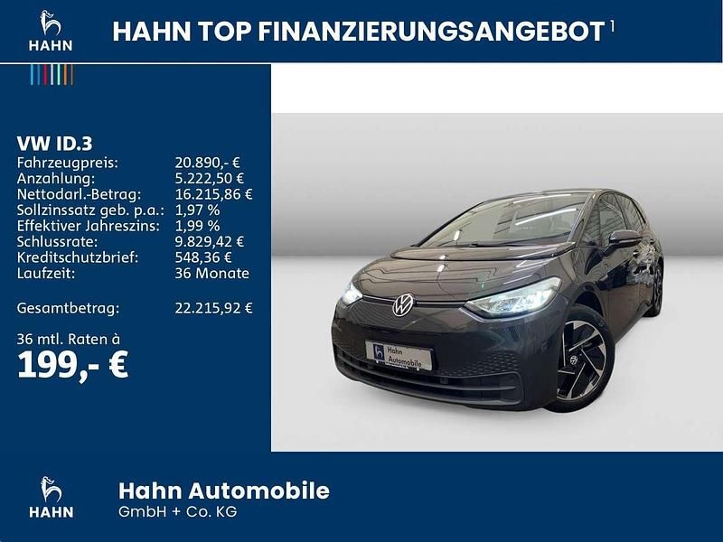 Gebraucht VW ID.3 Pure 110 kW (150 PS) 2022 Mangangrau metallic Kleinwagen