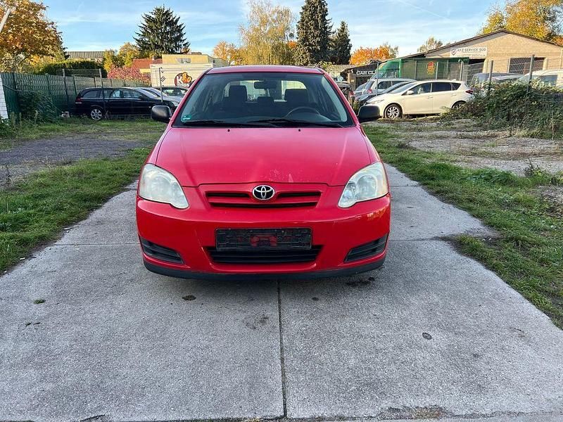Rot Gebraucht 2004 Toyota Corolla Kleinwagen | 1.490 € (Superpreis) - Bild 1/4