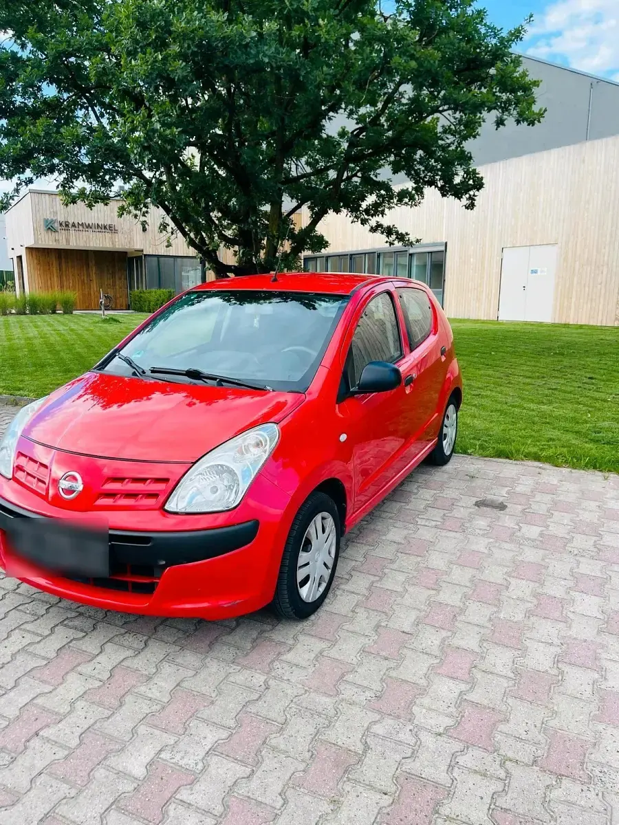Gebraucht Nissan Pixo 68 PS (50 kW) 2010 Rot Kleinwagen