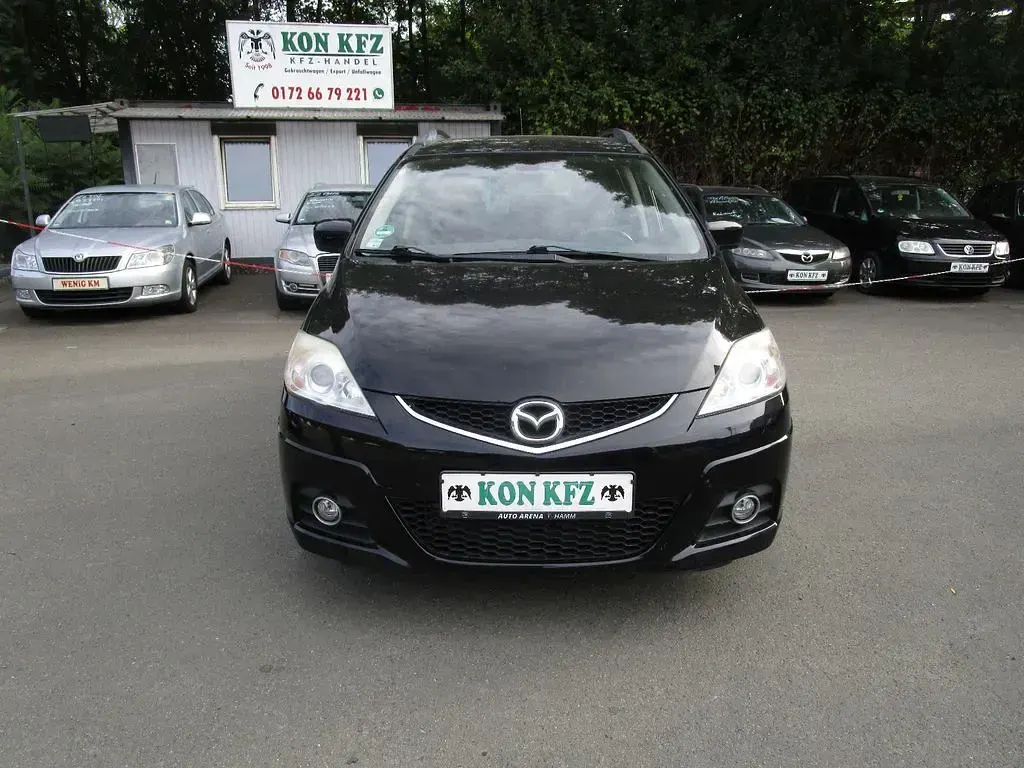 Gebraucht Mazda 5 116 PS (85 kW) 2009 Schwarz Van / Kleinbus