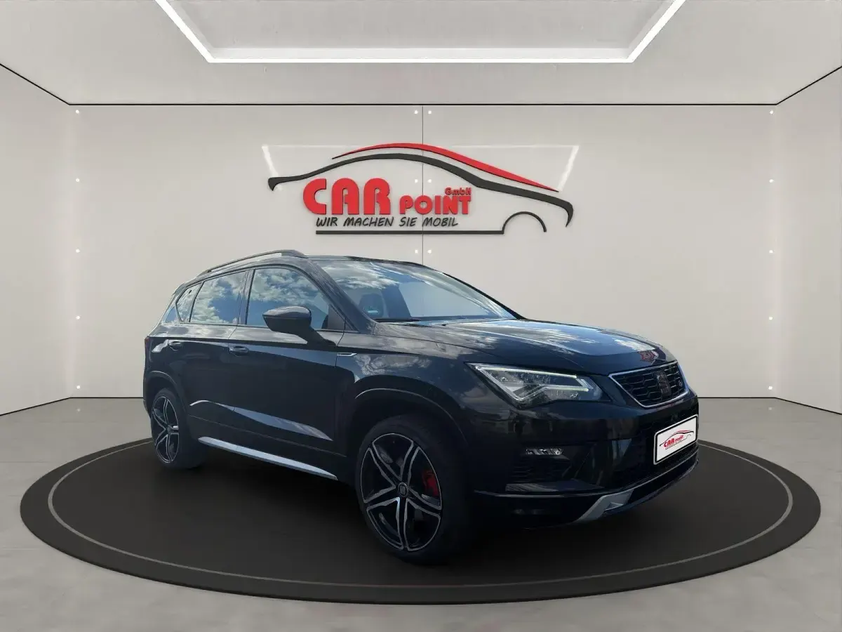 Gebraucht Seat Ateca FR 190 PS (139 kW) 2018 "magic" schwarz SUV