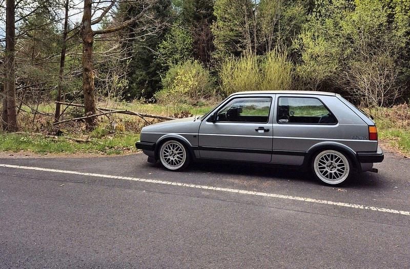Brugt VW Golf II 90 HK (66 kW) 1990 Sølv Hatchback