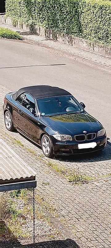 Schwarz Gebraucht 2008 BMW 120 Cabriolet Comfort Edition Cabrio | 9.000 € (Fairer Preis) - Bild 1/4
