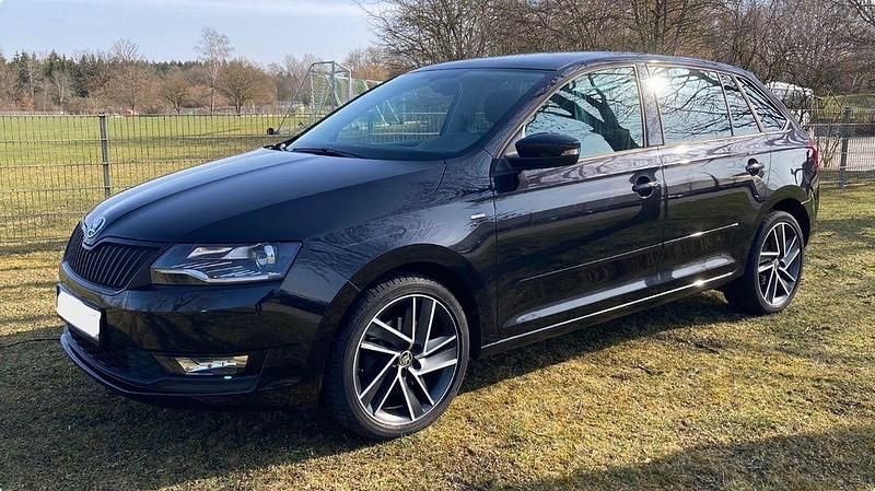 Gebraucht Skoda Rapid Clever 110 PS (80 kW) 2018 Schwarz Kleinwagen