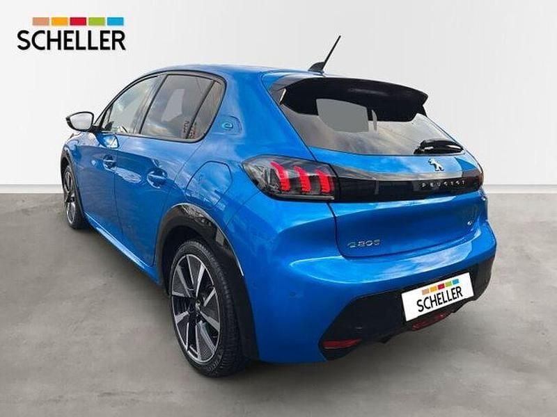 Gebraucht Peugeot e-208 11 kW (15 PS) 2021 Blau Kleinwagen