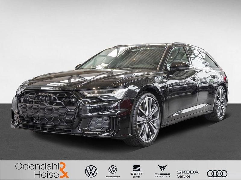 Mythosschwarz Gebraucht 2025 Audi A6 S-Line Kombi | 67.980 € - Bild 1/4