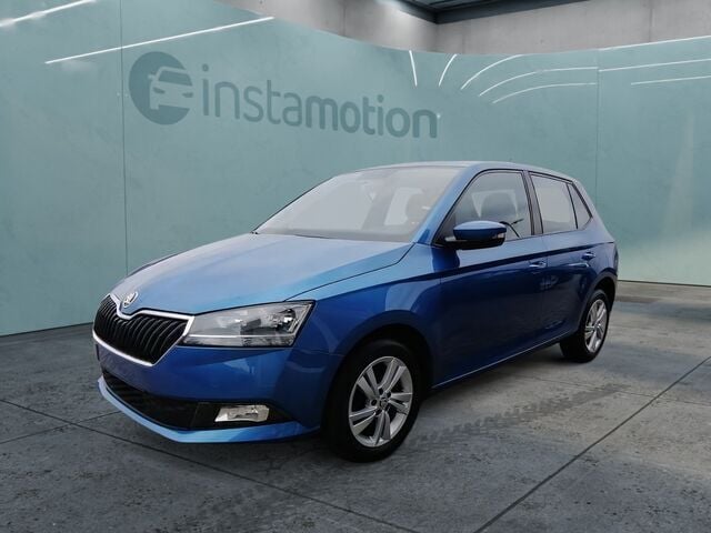 Blau Gebraucht 2019 Skoda Fabia Ambition Kleinwagen | 13.890 € (Fairer Preis) - Bild 1/2