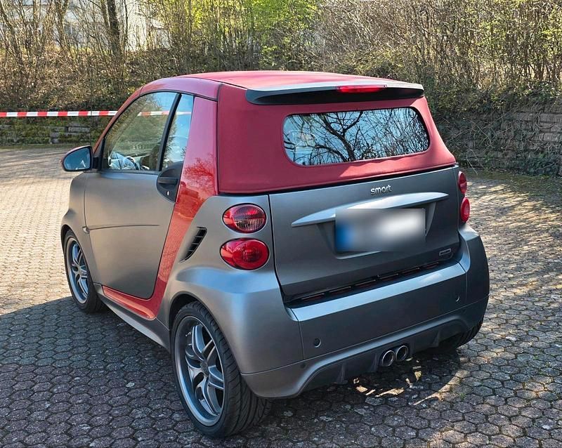 Gebraucht Smart ForTwo Cabrio Brabus 102 PS (75 kW) 2015 Grau Cabrio