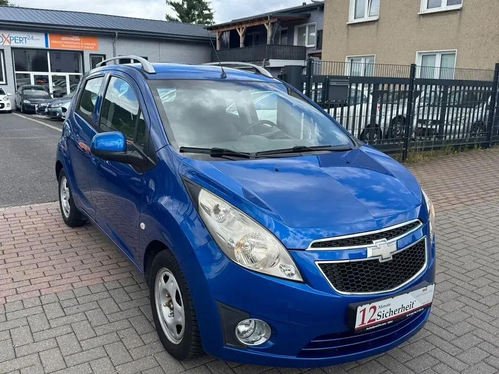 Gebraucht Chevrolet Spark LS 82 PS (60 kW) 2012 Blau Kleinwagen